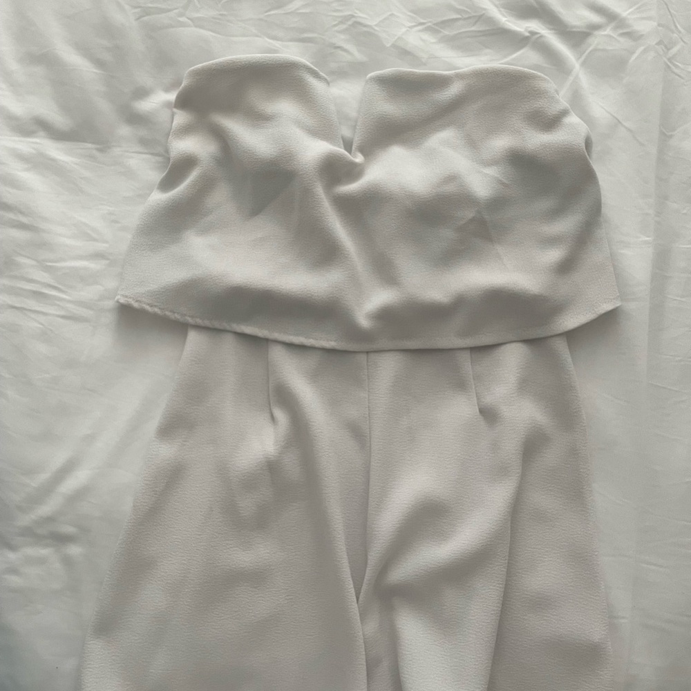 white romper strapless corset bloomingdale’s